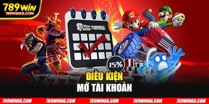 Điều kiện mở tài khoản